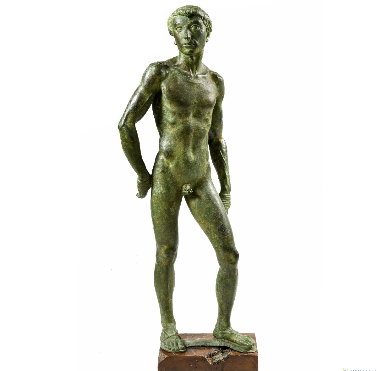 Young Boxer, Sculpture, Italy 1930 Artdeco