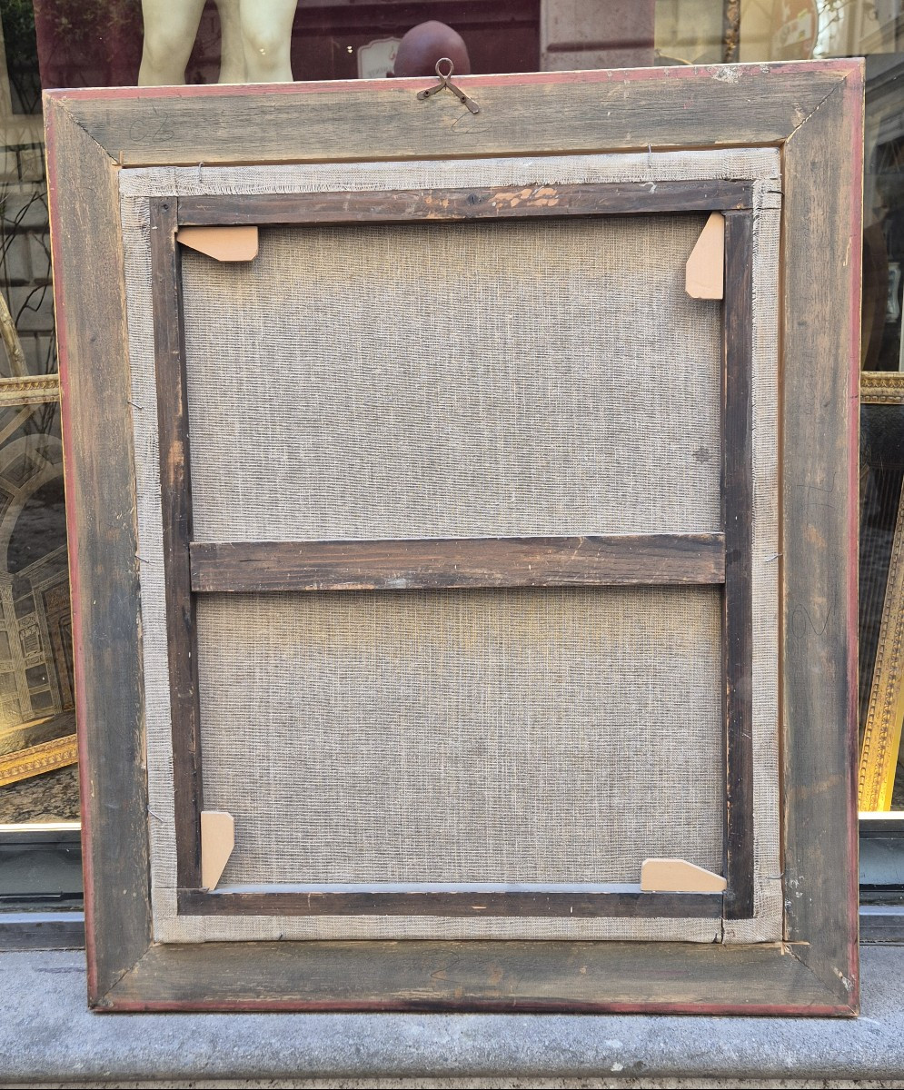 hébé, Tableau par T. Conca Rome Italie XVIIIe Siècle -photo-2