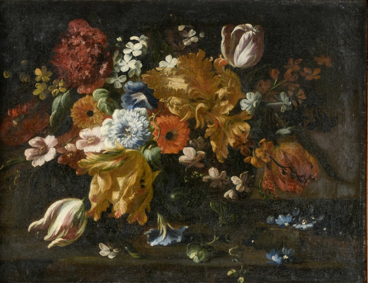 Pair Of Still Lifes, Paintings, 17th-century Italy-photo-3