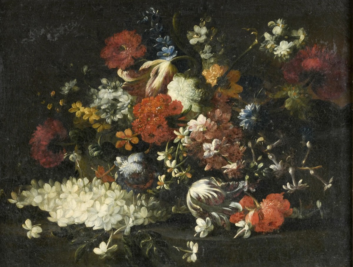Pair Of Still Lifes, Paintings, 17th-century Italy-photo-1