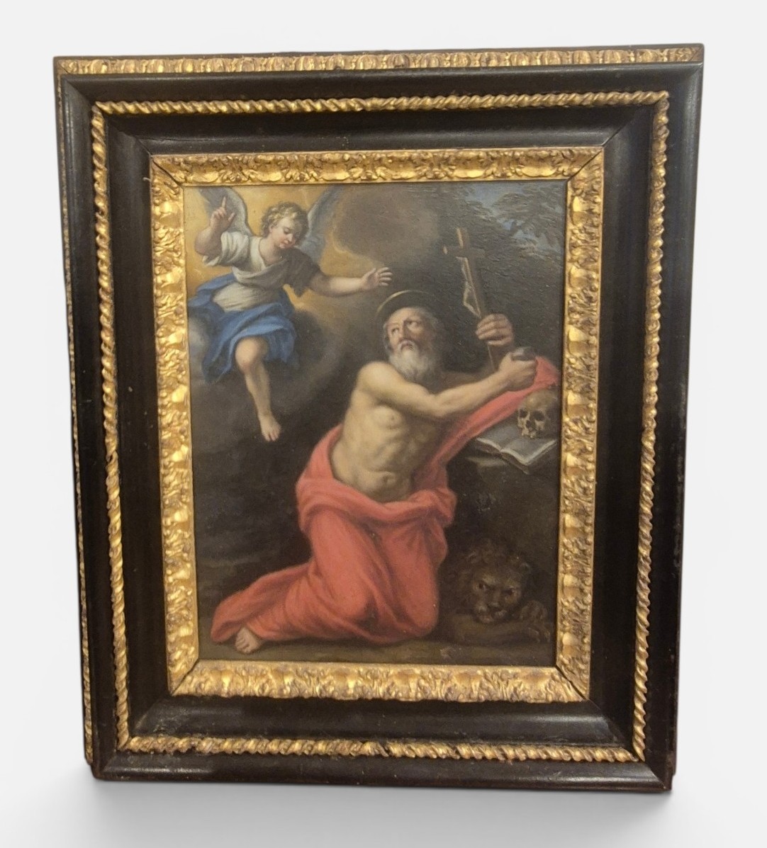 St. Jerome, Painting, Bologna, 17th Century 