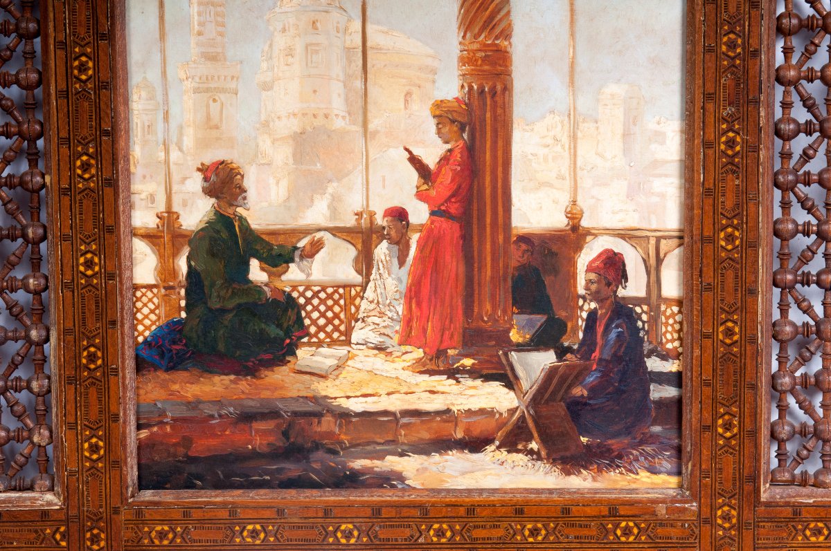 Pair Of Oriental Scenes, Paintings, 19th-century France-photo-4