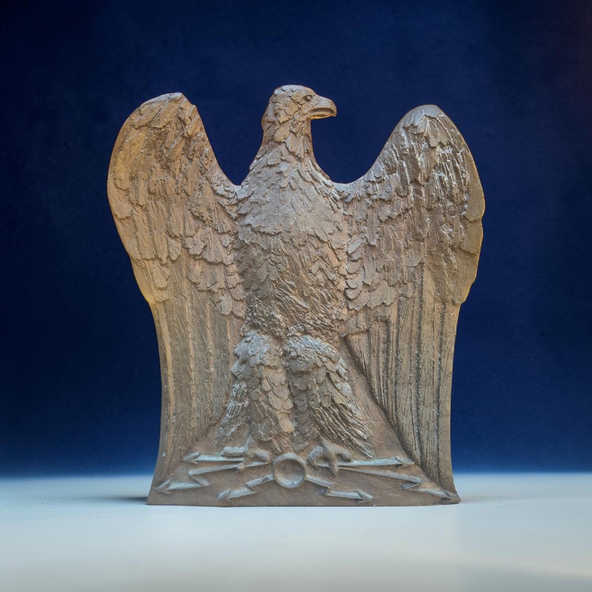 aigle, sculpture en bronze , Italie XIXe Siècle -photo-2