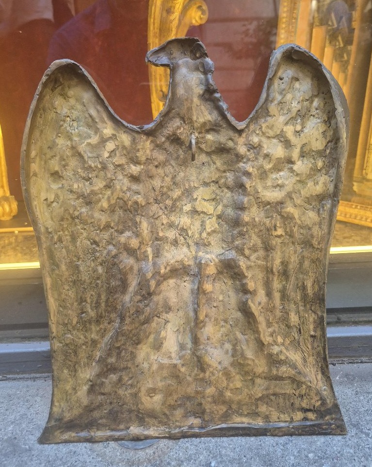 aigle, sculpture en bronze , Italie XIXe Siècle -photo-3