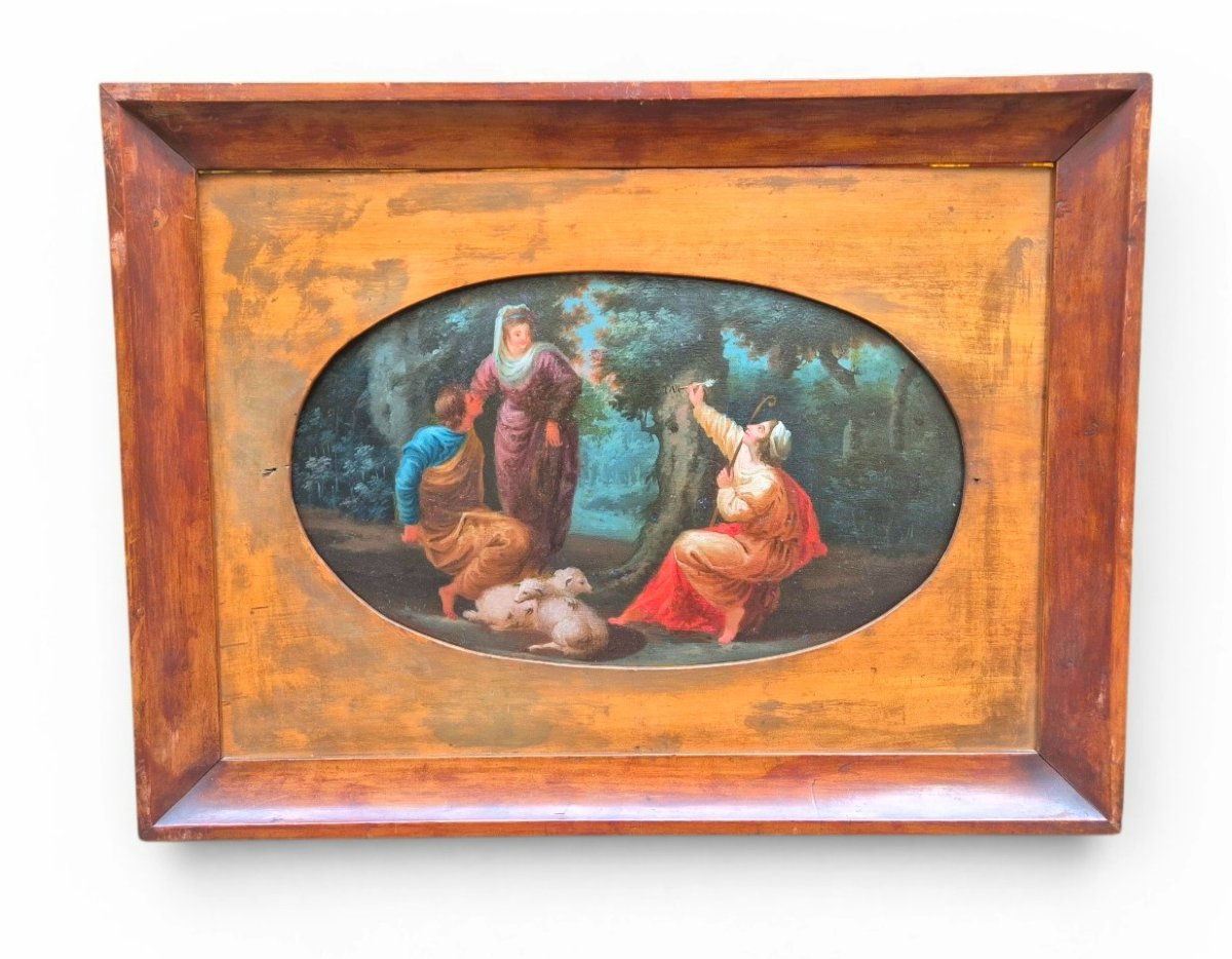  scènes sur l'amour, Tableaux, Italie debut XIXe Siècle -photo-2