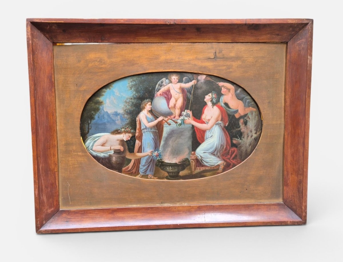  scènes sur l'amour, Tableaux, Italie debut XIXe Siècle -photo-3