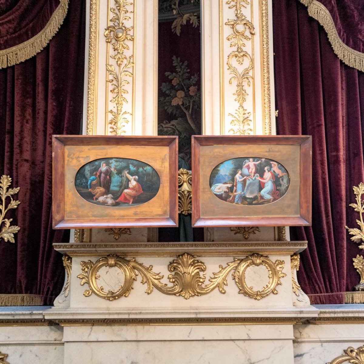  scènes sur l'amour, Tableaux, Italie debut XIXe Siècle -photo-4