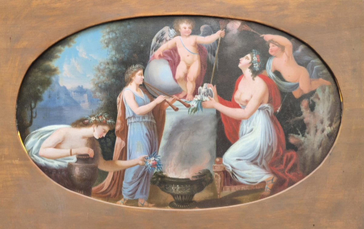  scènes sur l'amour, Tableaux, Italie debut XIXe Siècle -photo-2