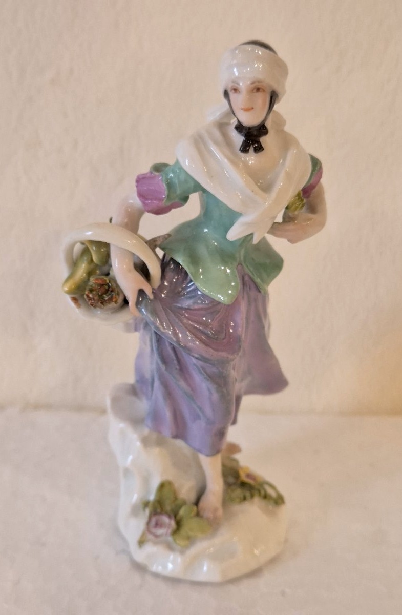 Figurine en porcelaine de Meissen XVIIIéme siécle