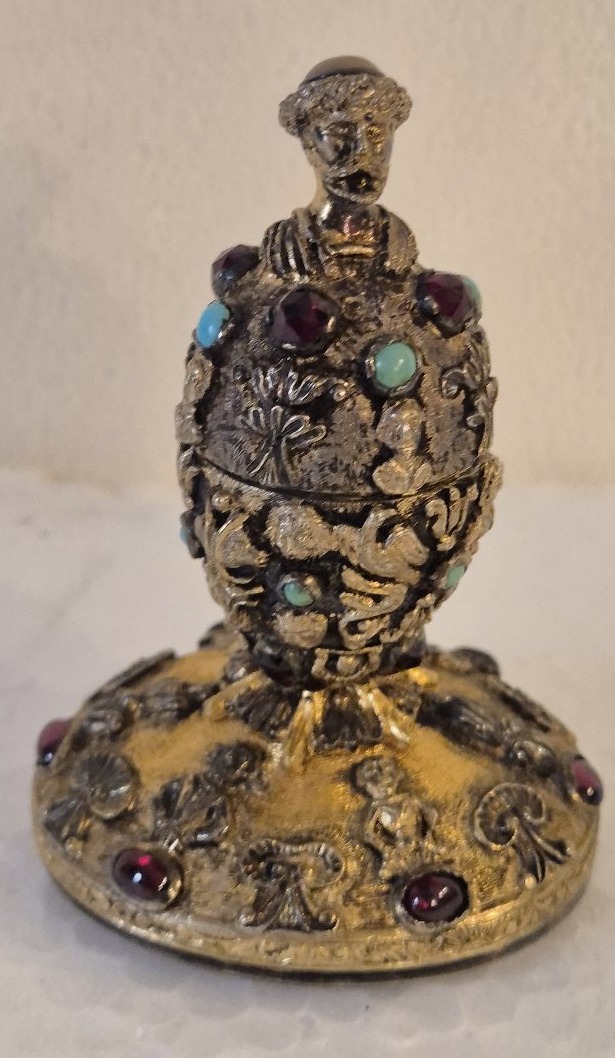 Neo-renaissance Seal And Sand Holder, Vienna, 19th Century