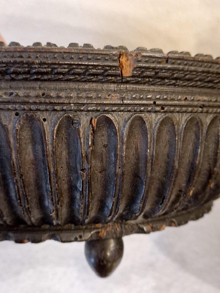 Boite à jeux et tabac en bois Napoleon XIXéme siécle Œuvres de prisonniers de guerre -photo-4