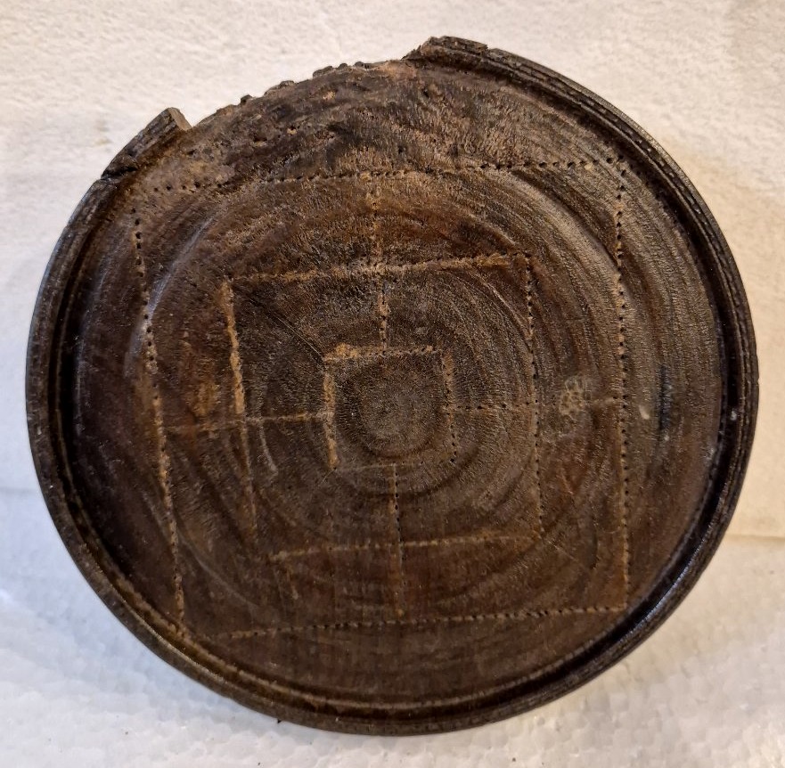 Boite à jeux et tabac en bois Napoleon XIXéme siécle Œuvres de prisonniers de guerre -photo-3
