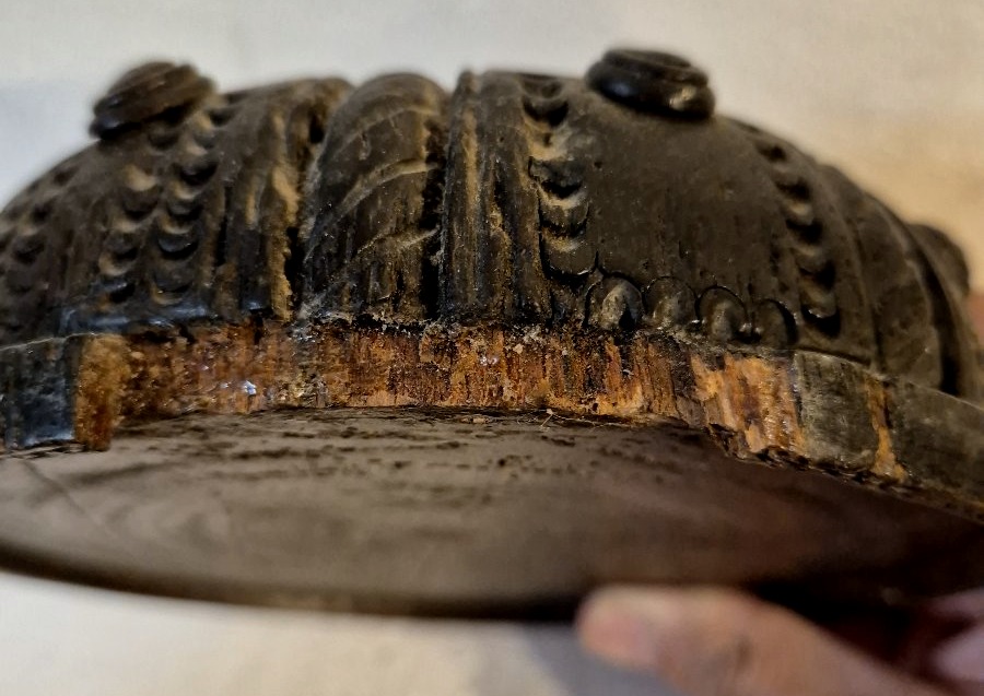 Boite à jeux et tabac en bois Napoleon XIXéme siécle Œuvres de prisonniers de guerre -photo-5