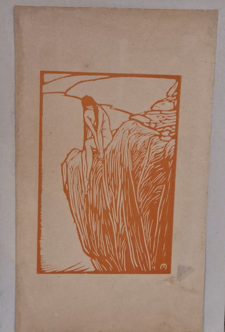 Trois gravures sur bois Publio Morbiducci XXéme siécle-photo-3