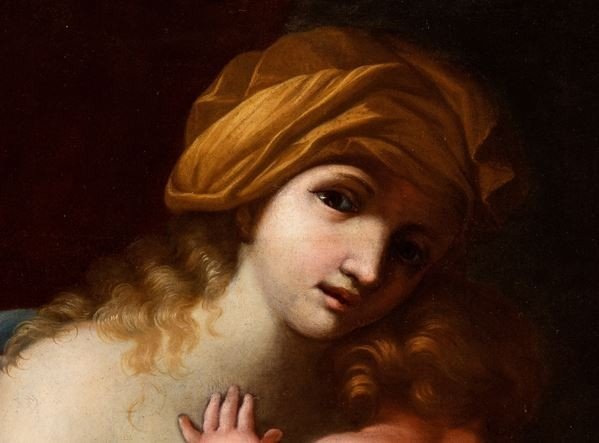 Allegory Of Charity, Painting, Florence, 17th Century -photo-3