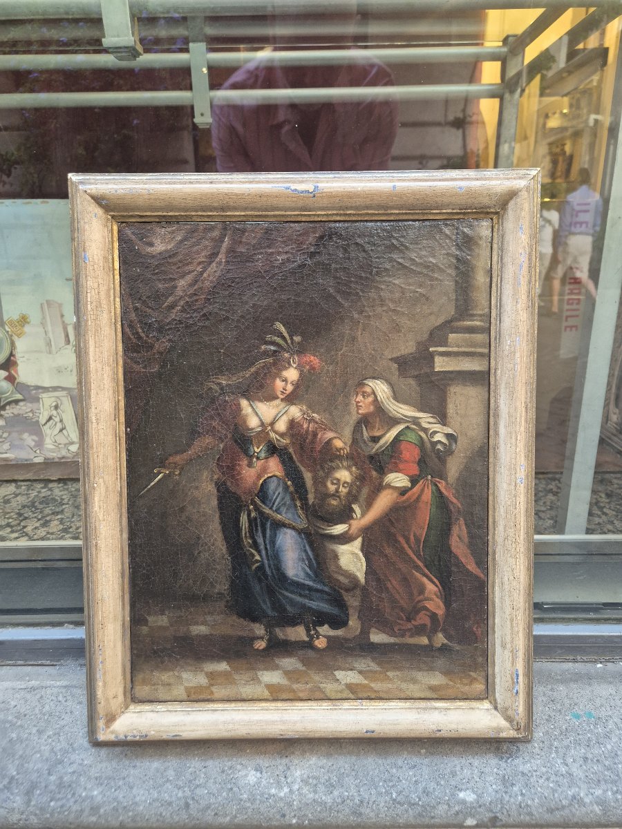 Judith And Holofernes, Painting, Florence, 17th Century -photo-1