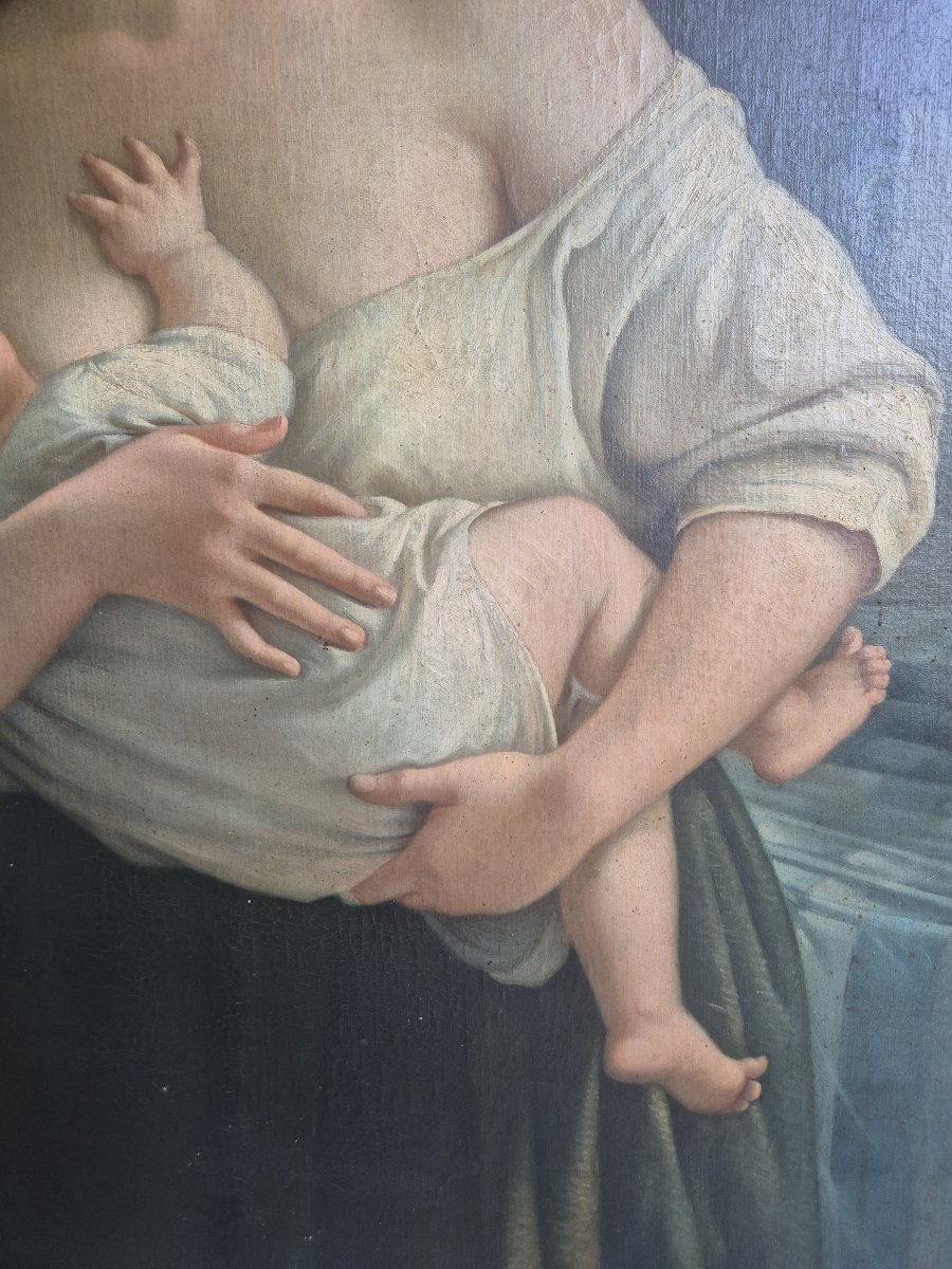 maternité, tableau, Italie XIXe Siècle -photo-1