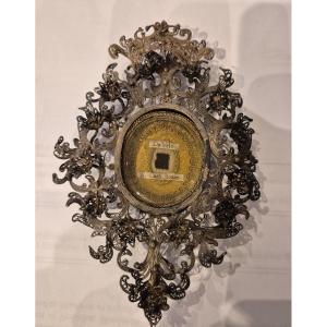 Silver Filigree Reliquary XVIII Century