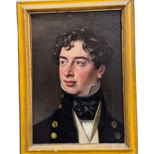 Portrait Of Konstantin Nikolaevic Batjuskov (?) Painting , Uk Or Russia 