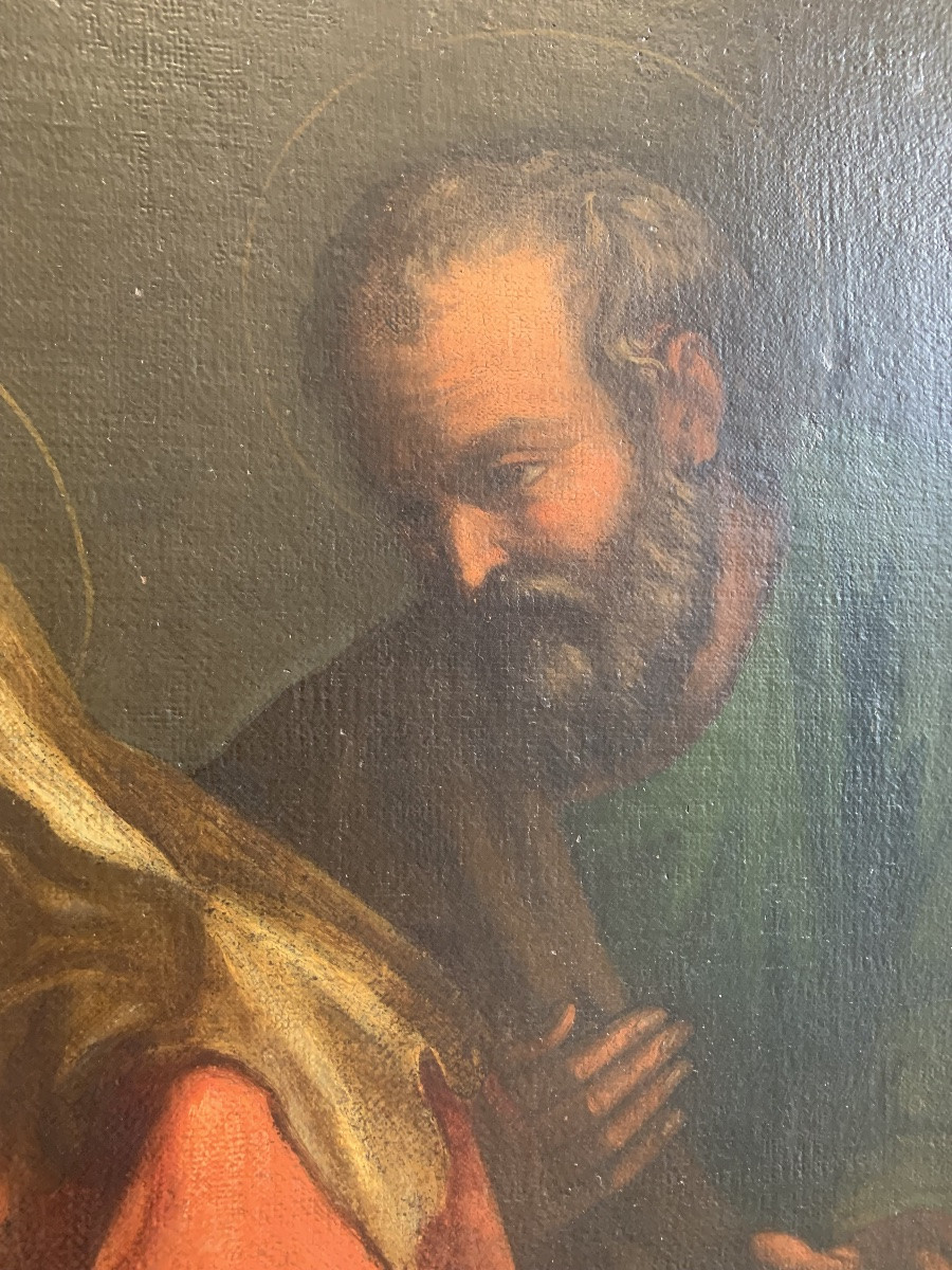 Painting Depicting The Holy Family -photo-3