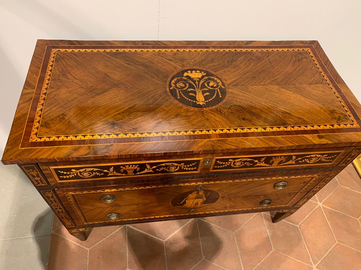 Commode marquetée -photo-2