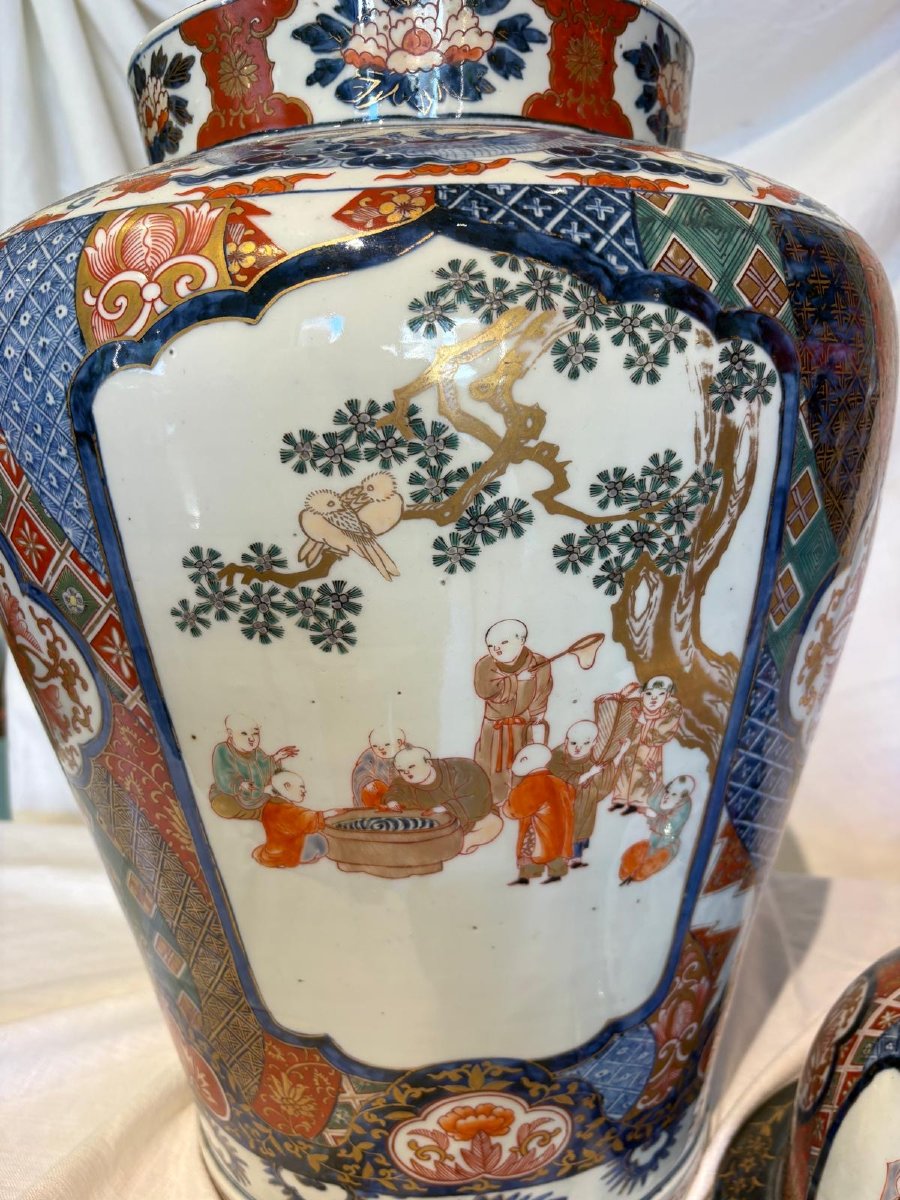 19th-century Imari Porcelain Vase-photo-4