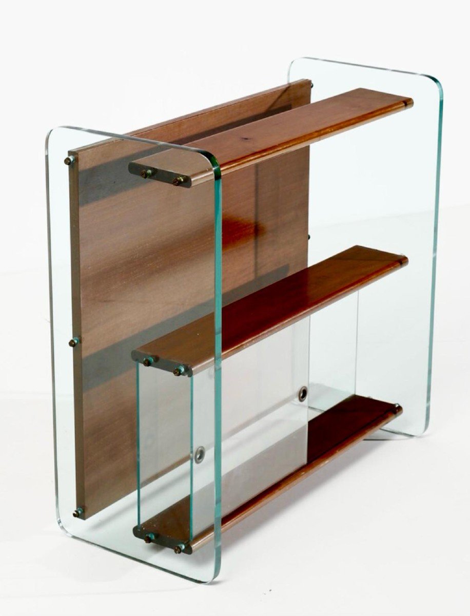 Small Bookcase For Rimadesio, By Vittorio Parigi And Nani Prina-photo-3