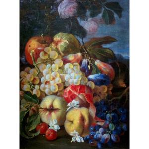 Maximilian Pfeiler (active 1656-1746)  Still Life Of Fruit