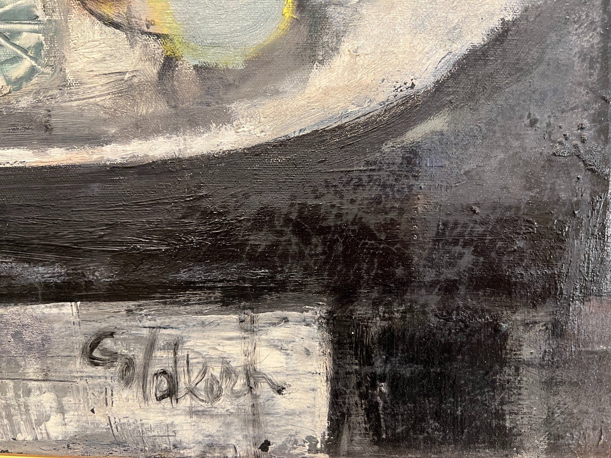 Goldkorn Georges (szydlowice, 1908 - Parigi, 1977), Still Life With Fish, 1945-1950-photo-4