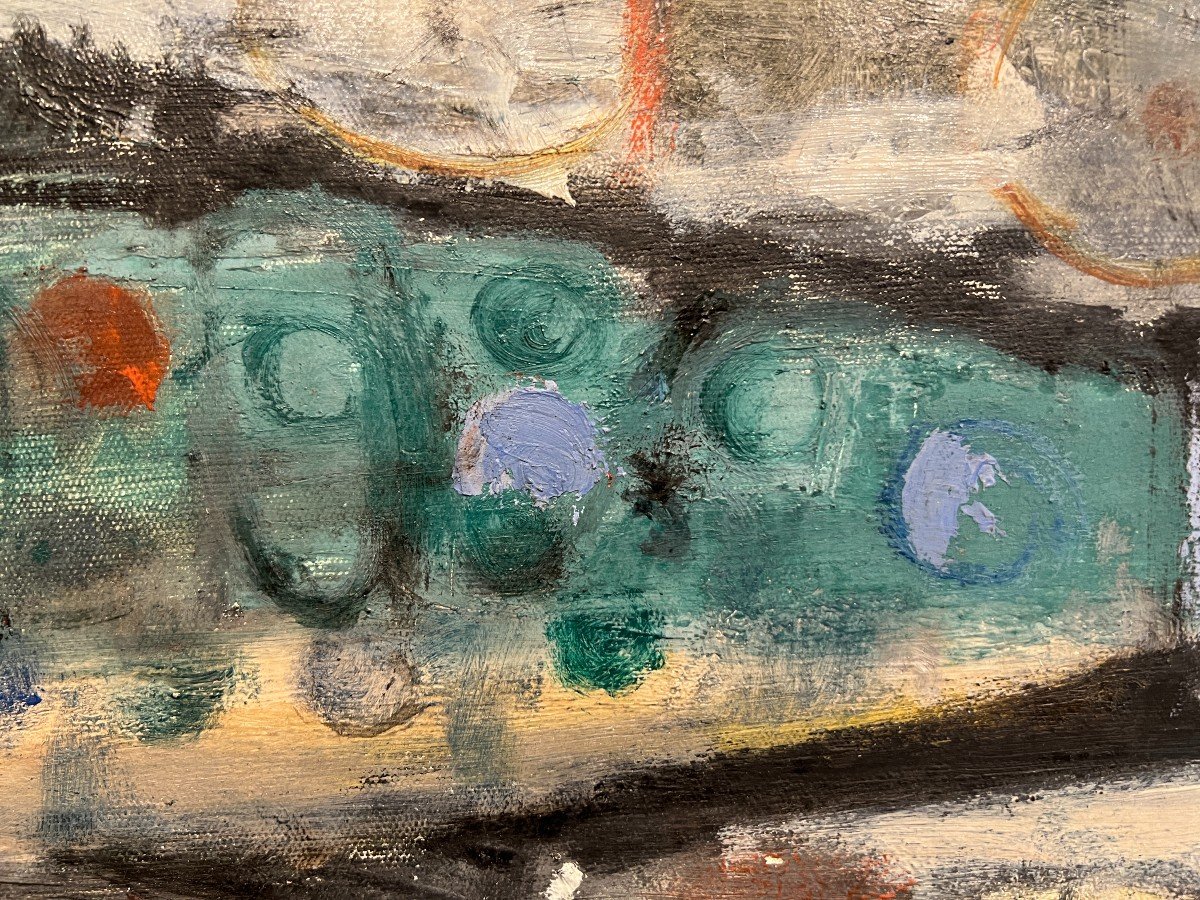 Goldkorn Georges (szydlowice, 1908 - Parigi, 1977), Still Life With Fish, 1945-1950-photo-2