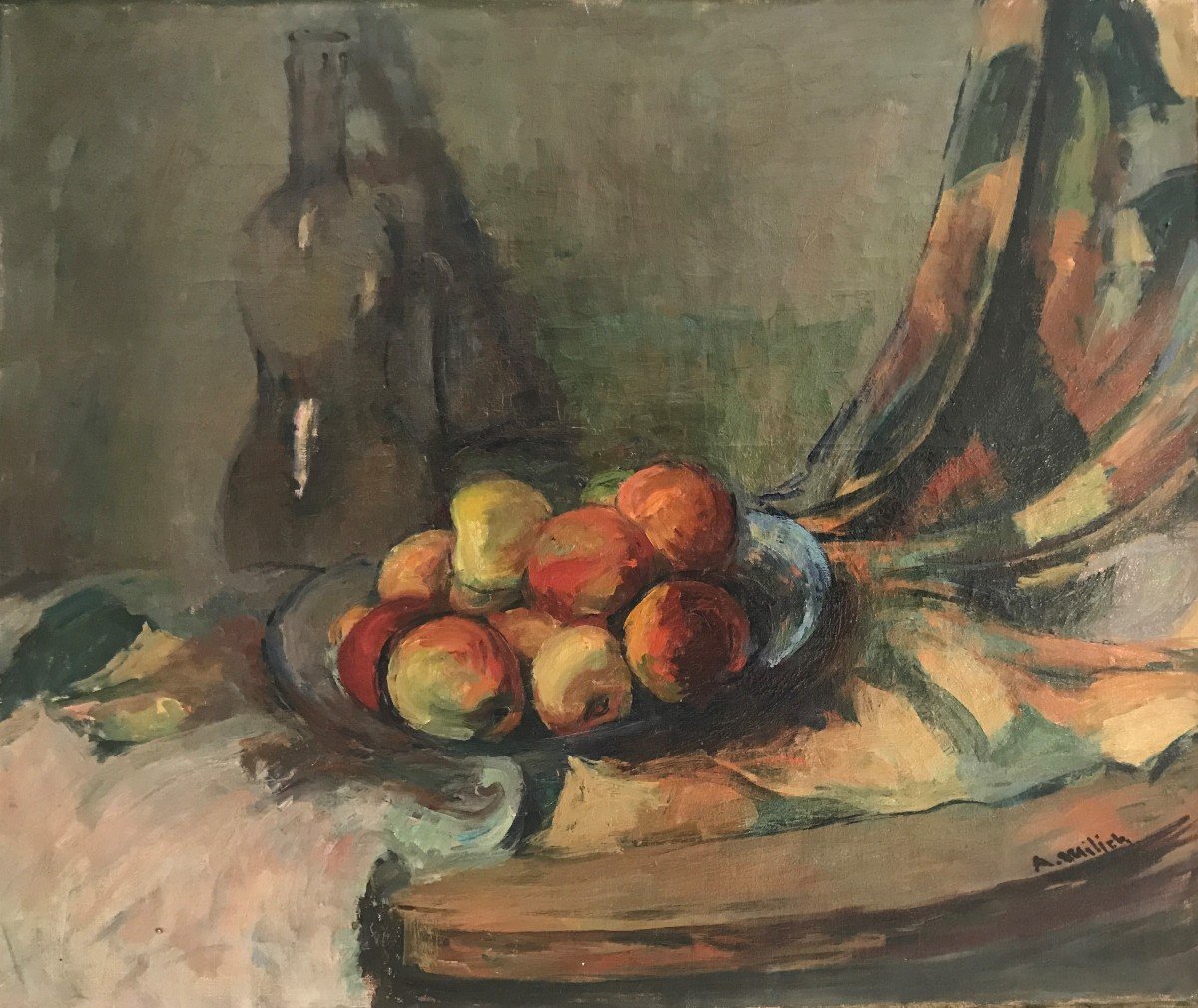 Adolphe Milich (Tishne, 1884 – Parigi, 1964) Nature Morte, 1940-45-photo-2