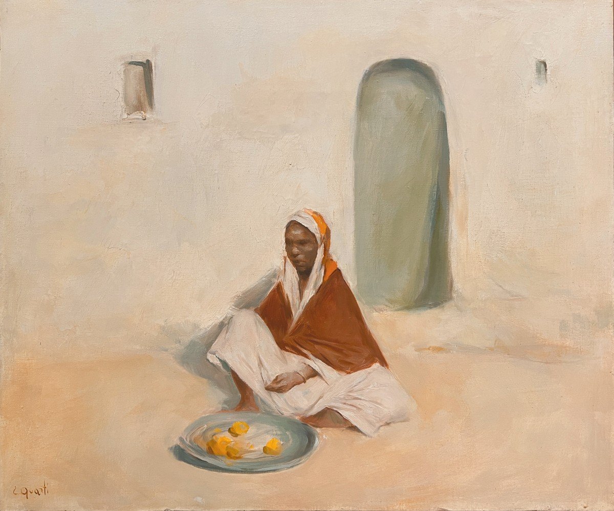 Ernesto Quarti Marchiò (1907-1982) Tuareg Girl-photo-2