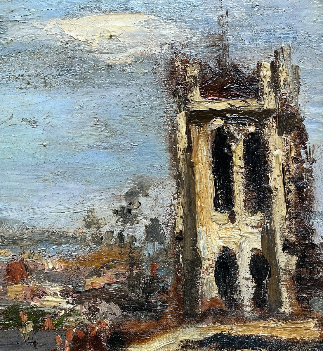 Pierre Dumont (1884-1936) Church Saint-étienne-du-mont In Paris-photo-2