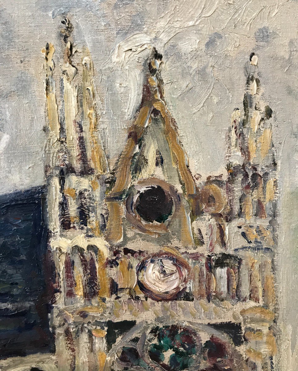 Adolphe Clary Baroux (1865-1933) Vernon, Notre-dame Church-photo-4