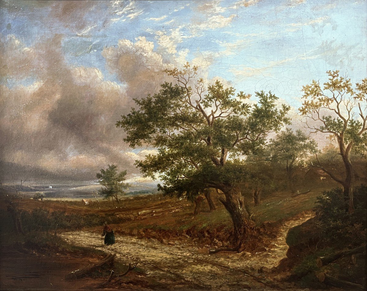 French School 19th century, Landscape-photo-2