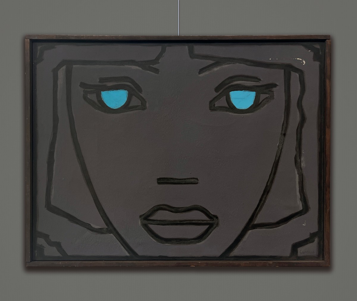 Gianpaolo Lazzaro (Padova, Italie, 1911 – Milan, 1977) Portrait, 1952