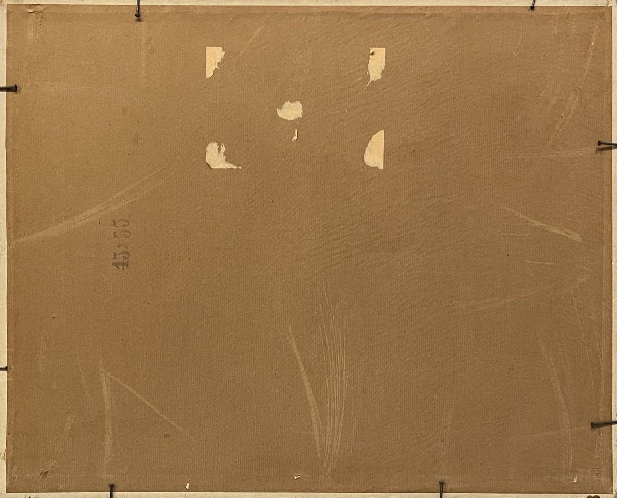 Dante Montanari (Porto Sant'Elpidio, Italie, 1896 – Milano, 1989) Paysage Avec Maison Jaune-photo-4
