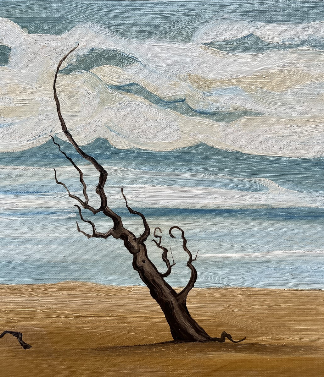 Emilio Contini (puerto Santa Maria, Spain, 1930 - Bologne, Italy, 2022) Wind On The Coast-photo-4