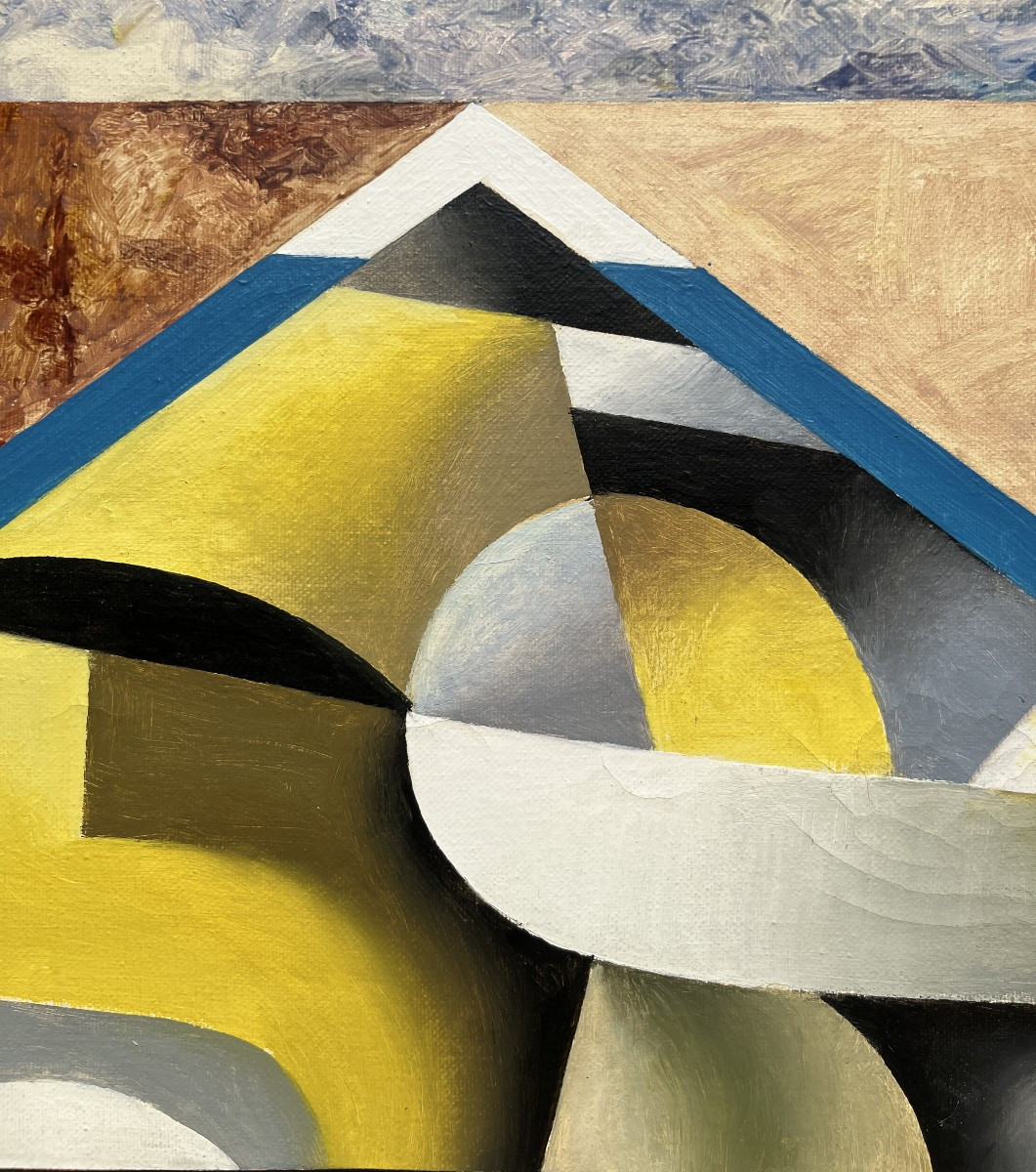 Michael Vincent Francis (1922 - 2009) Composition Abstraite, Londres, 1993-photo-2