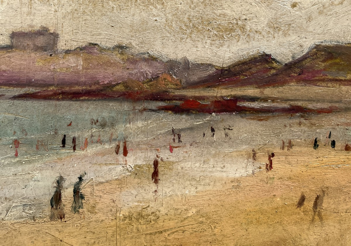 Leopoldo Barthelemy Santa Maria  (spain, 1887-1970) Beach-photo-1