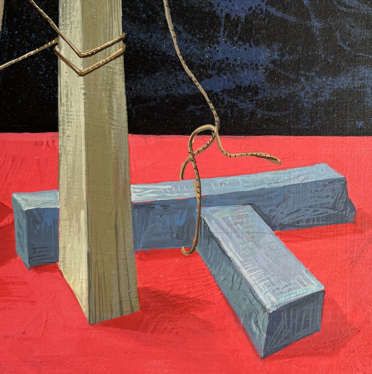 Sereno Cordani (pozzaglio, Italy, 1919 - Cremona, Italy, 1985) Precarious Construction, 1968-photo-6