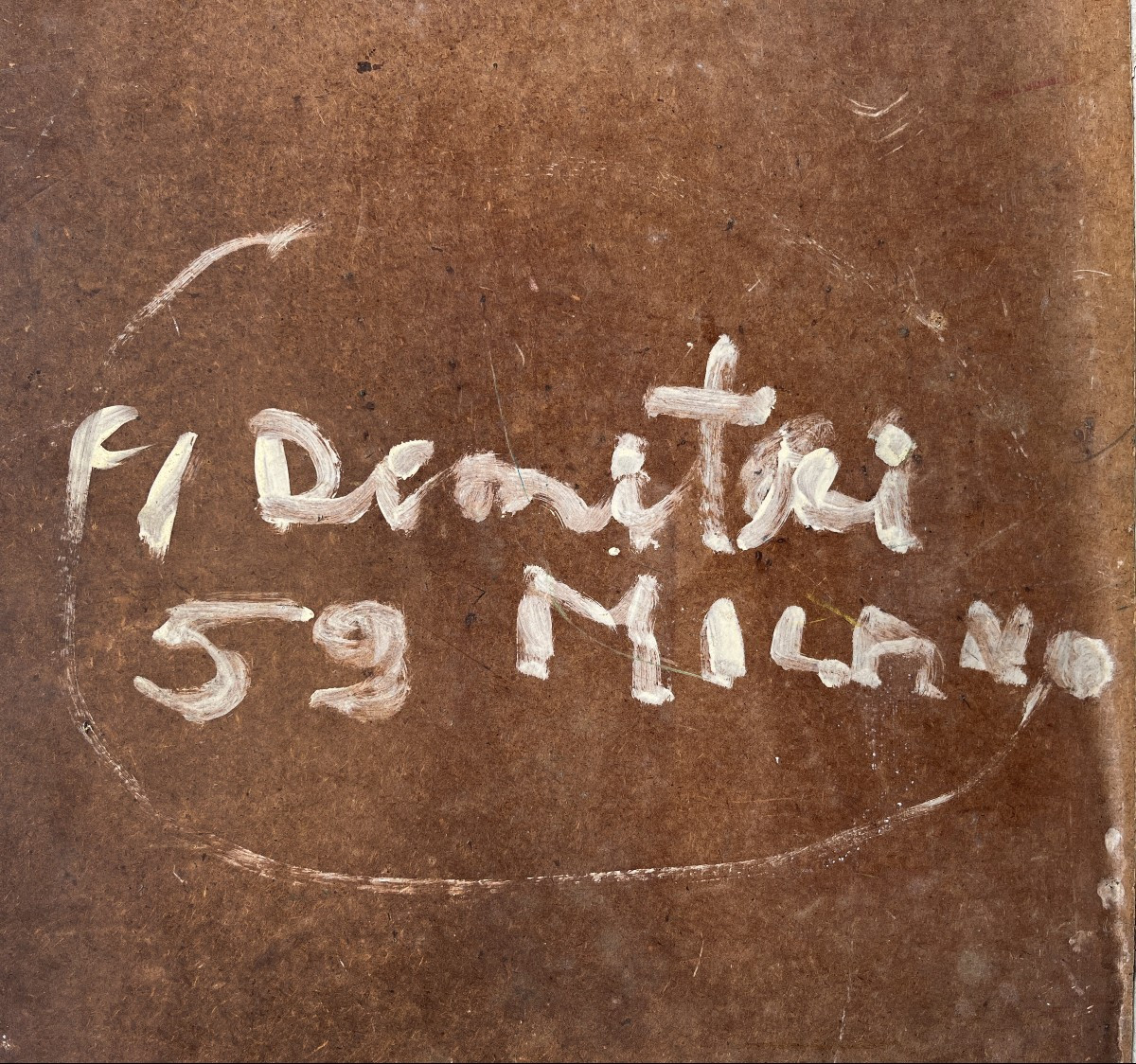 20th Century Artist Signed Dimitri, Nude, Milan, 1959-photo-4