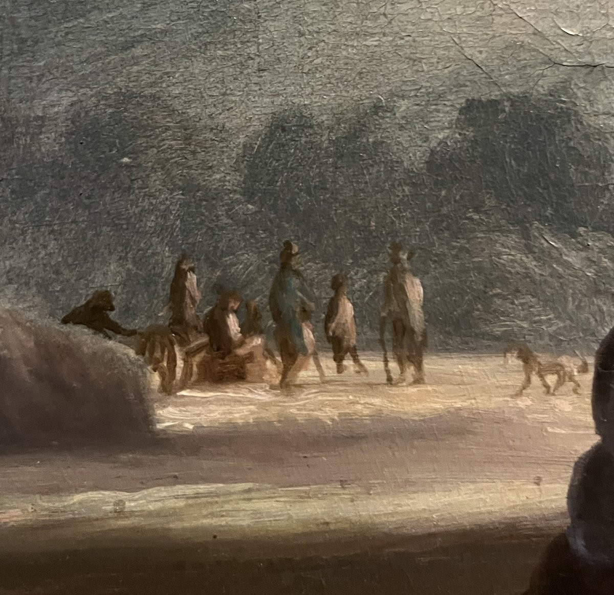 École Nordique au début du XIXe siècle, Paysage avec des bergers et troupeaux-photo-6