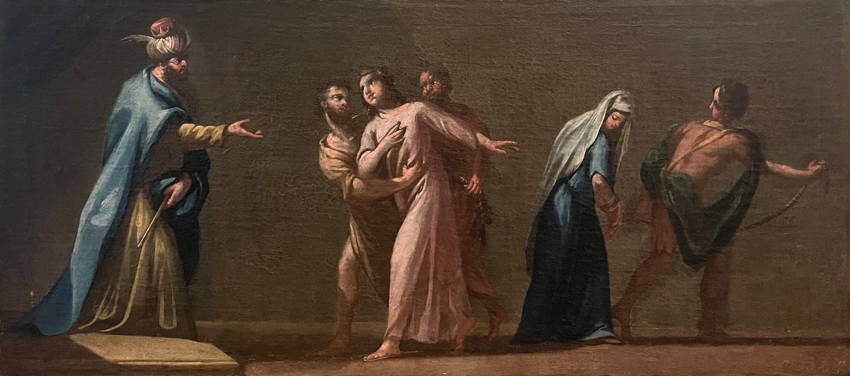 Emilian School, 18th Century, Biblic Scene-photo-2