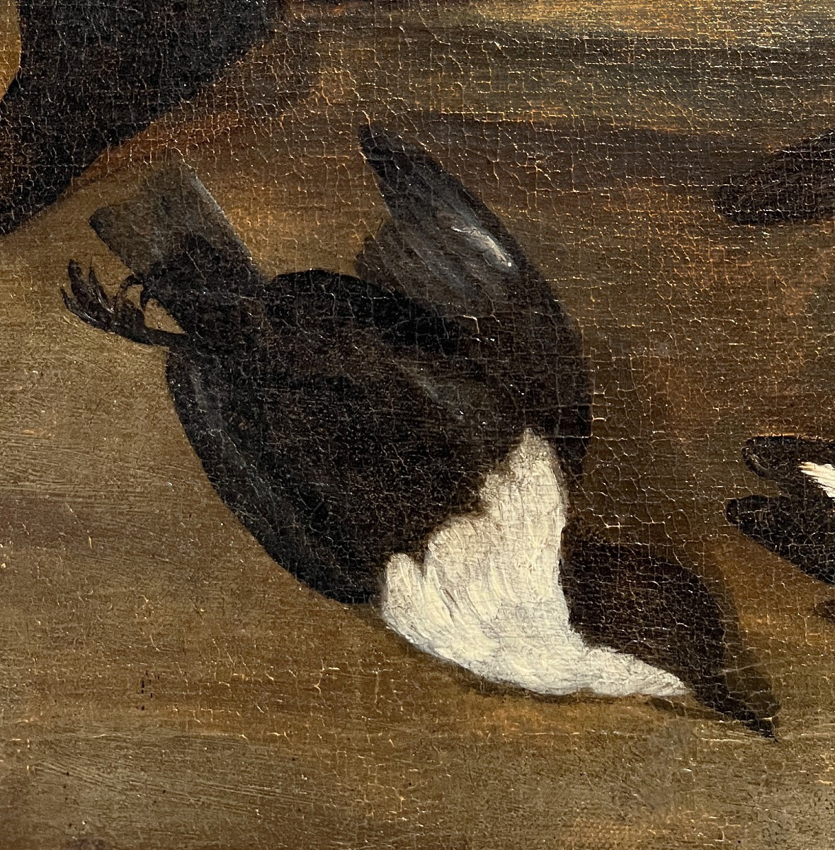 Hans Bollongier (Haarlem, Pays-Bas, 1600-1645) Nature morte au gibier-photo-2