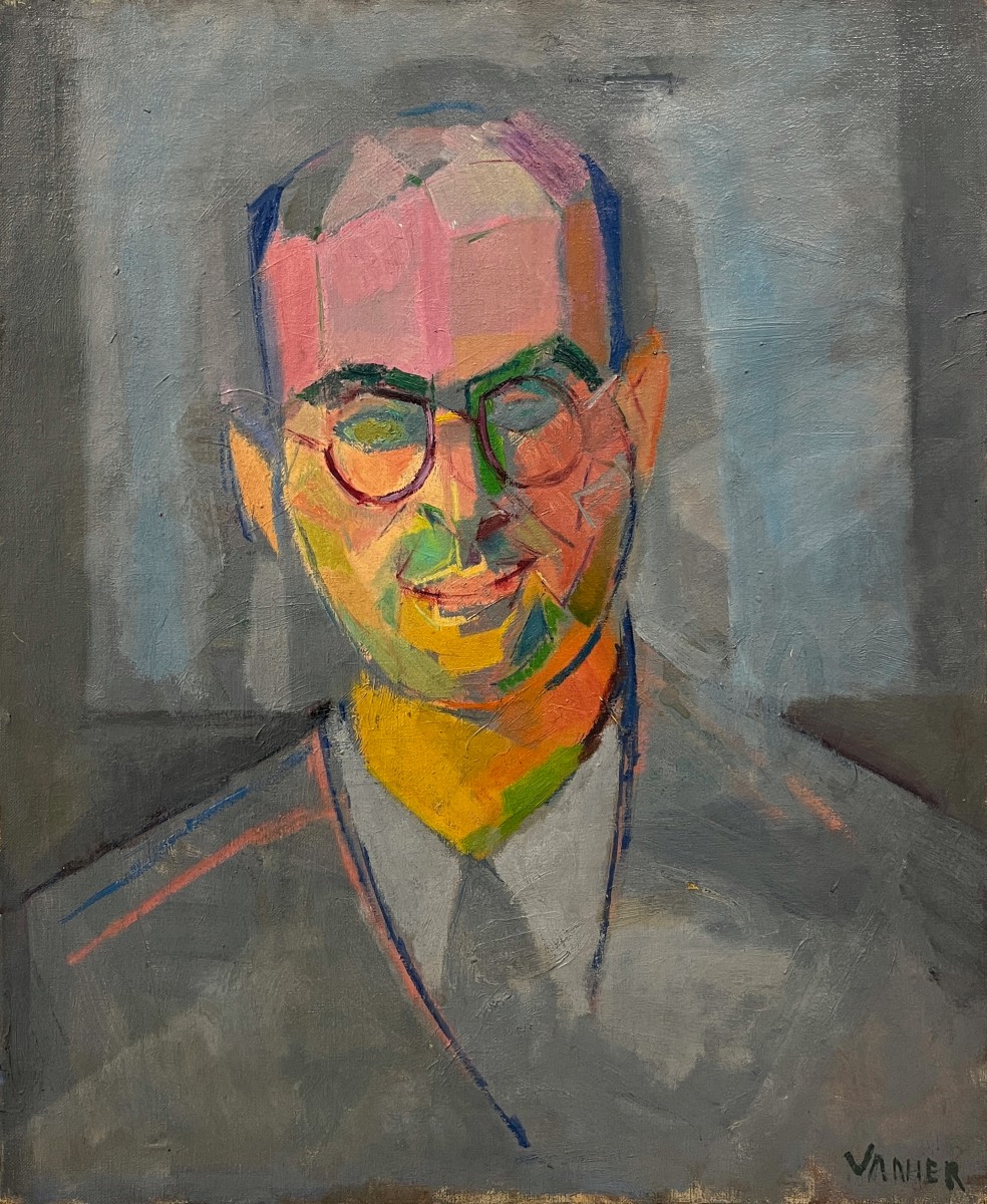 Claude Vanier (simon Abramovitch, Le Havre, France, 1910-1958) Autoportrait-photo-2