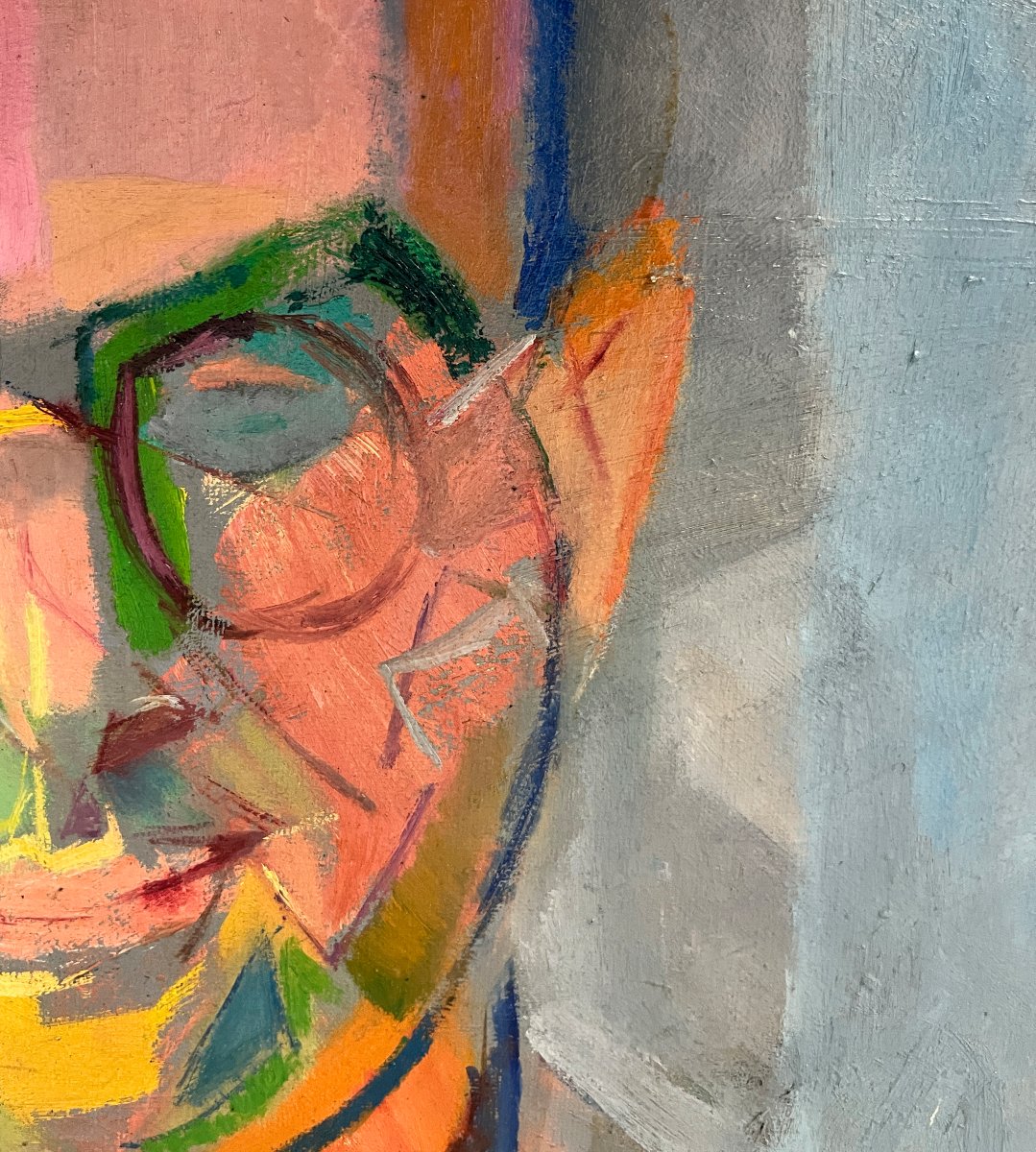 Claude Vanier (simon Abramovitch, Le Havre, France, 1910-1958) Autoportrait-photo-2