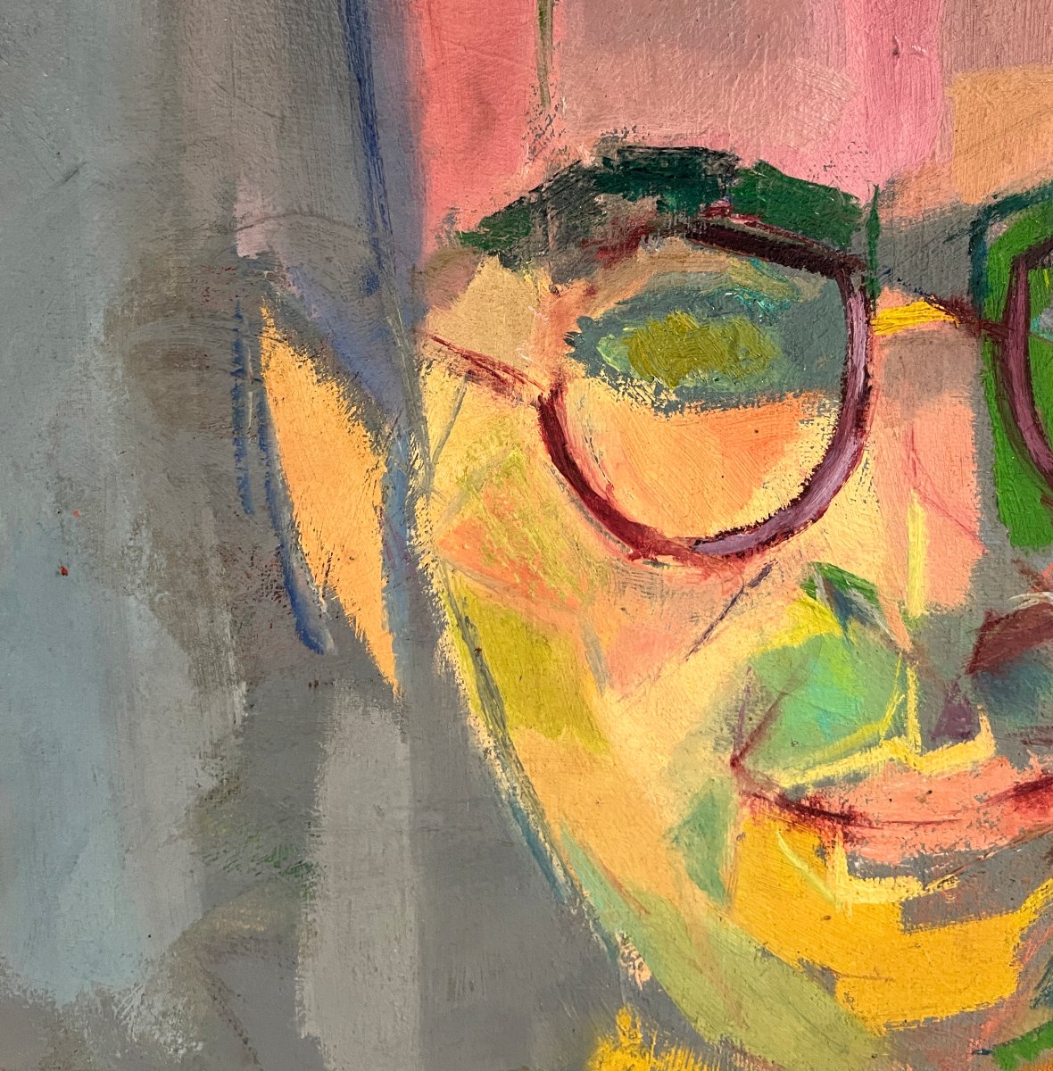 Claude Vanier (simon Abramovitch, Le Havre, France, 1910-1958) Autoportrait-photo-3