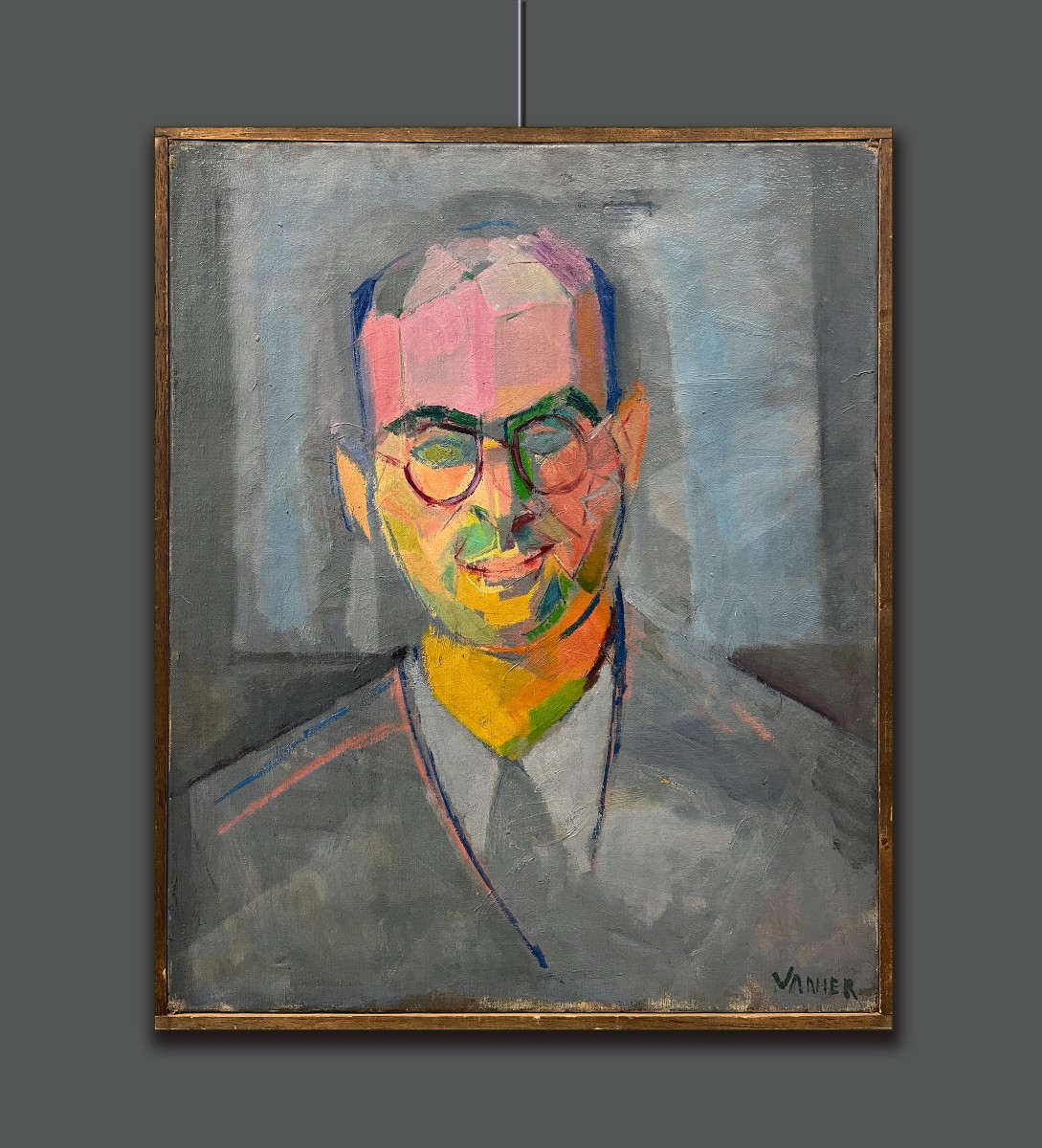 Claude Vanier (simon Abramovitch, Le Havre, France, 1910-1958) Autoportrait