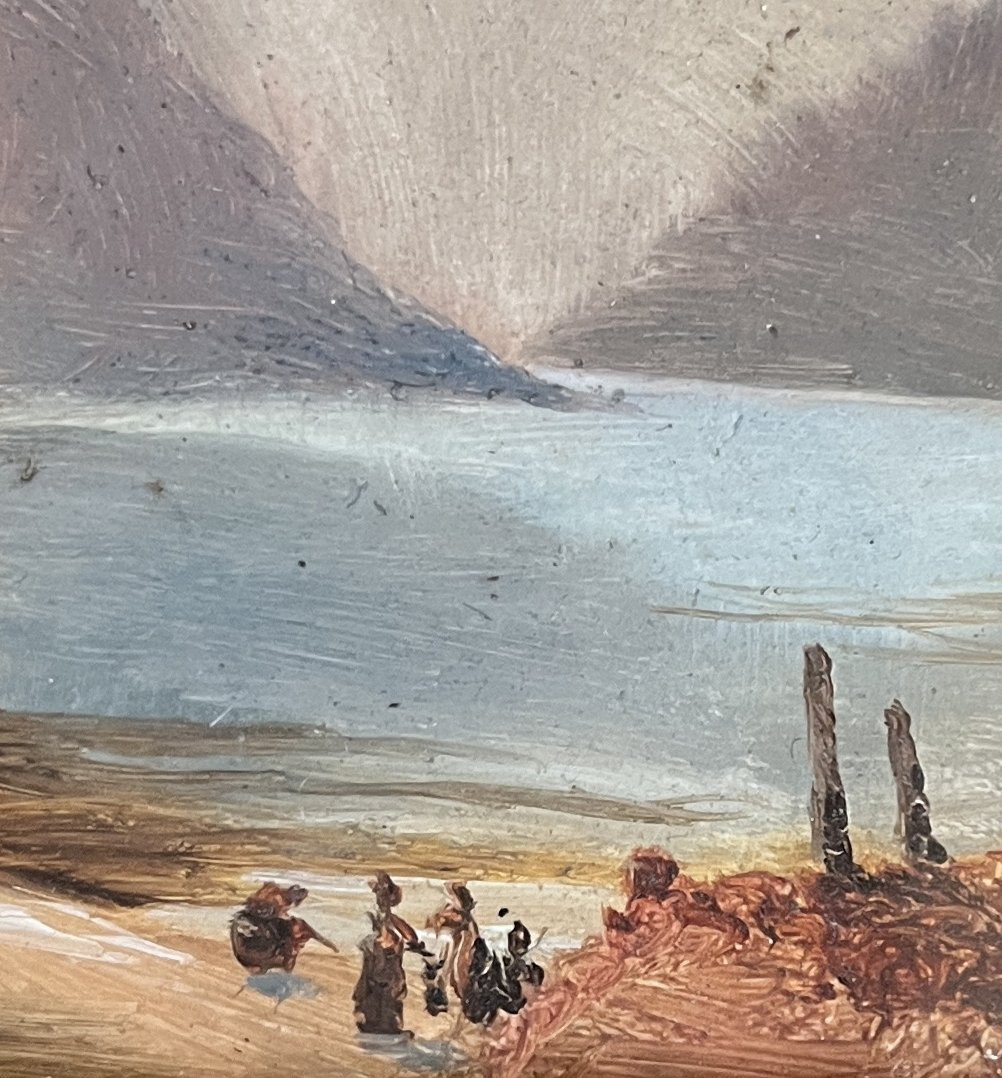  Early 20th Century Lombardy Italian School, Landscape, Pendant-photo-6